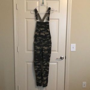 Camo overalls